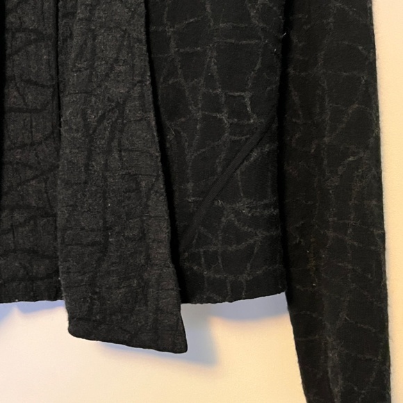 Eileen Fisher Merino Cotton Mosaic Jacket, Small - Picture 9 of 10